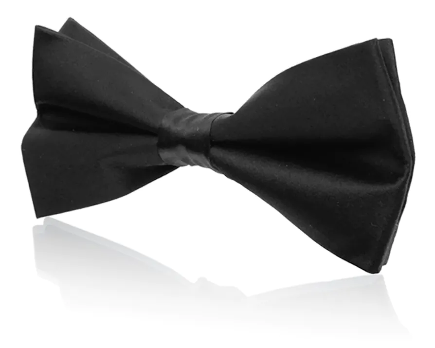 Set, Kummerbund und Fliege, Seide, schwarz - photo 1