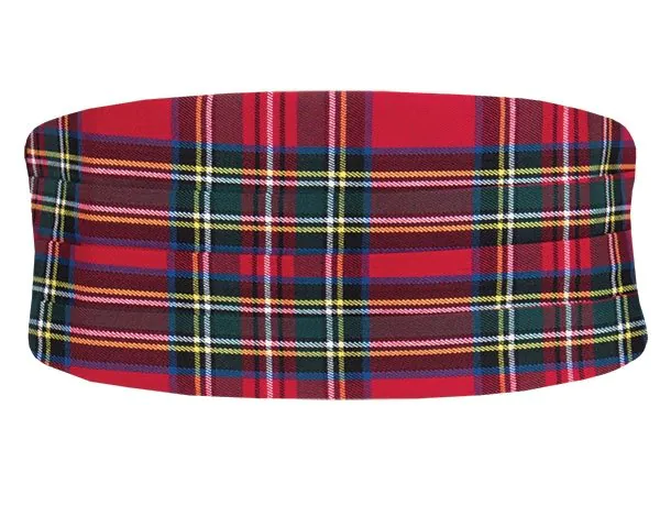 Kummerbund, Rotes Schottenkaro