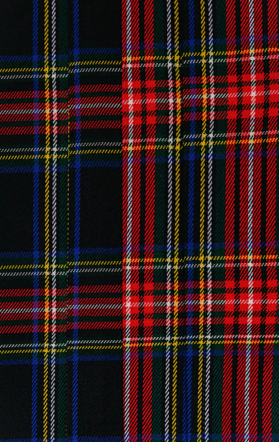 Marineblaue Schottenkaro Kummerbund - photo 1 Marineblaue Schottenkaro Kummerbund - photo 1