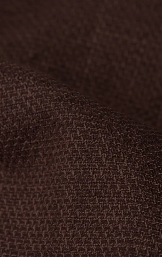 Anzugjacke aus dunklem Rosenholz-Gewebe - photo 6