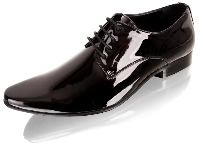 Schwarzer Smoking 2-Teiler, Smokinghemd, Weste, Schuhe, Fliege - photo 7