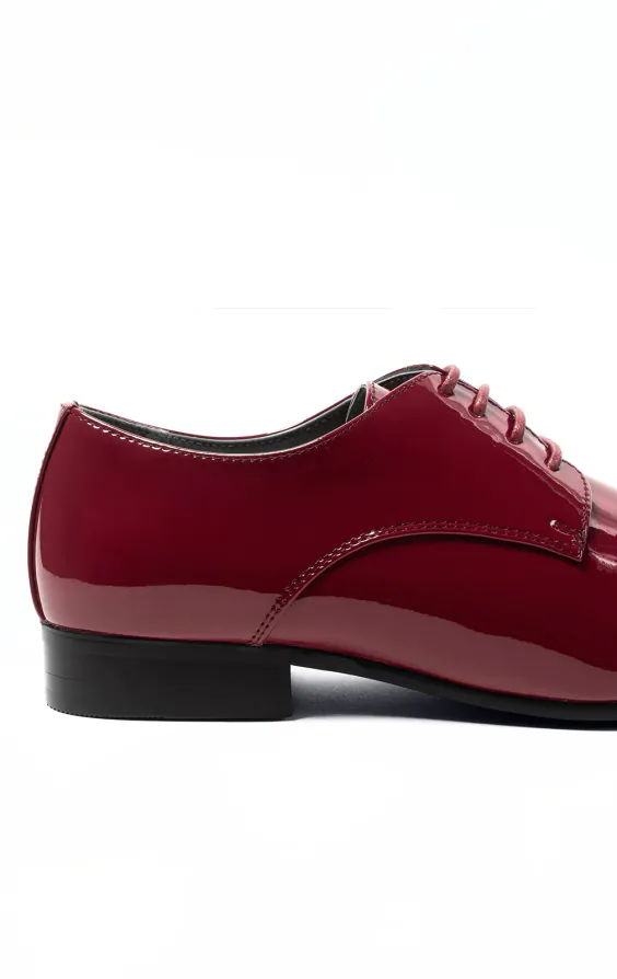 Moderne Weinrote Lackschuhe - photo 4