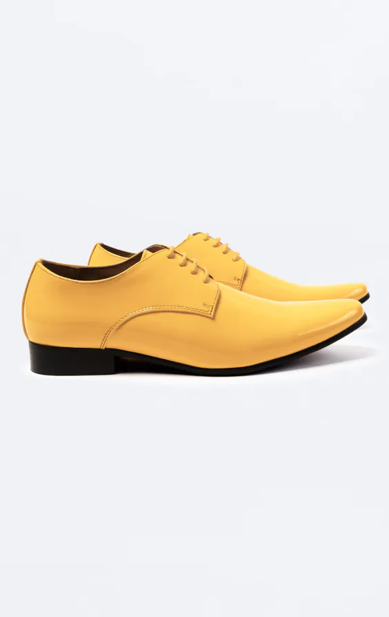 Moderne Gelbe Lackschuhe Moderne Gelbe Lackschuhe