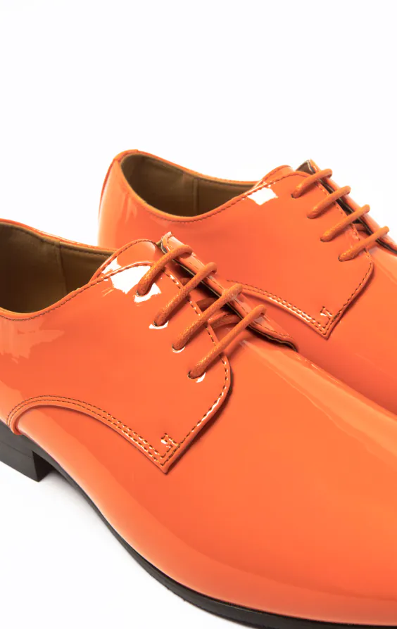Moderne Orange Lackschuhe - photo 3 Moderne Orange Lackschuhe - photo 3