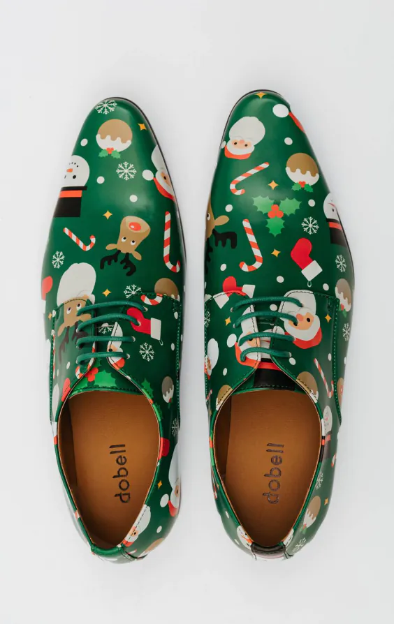 Grüne Santa & Helfer Weihnachts Schuhe - photo 2 Grüne Santa & Helfer Weihnachts Schuhe - photo 2