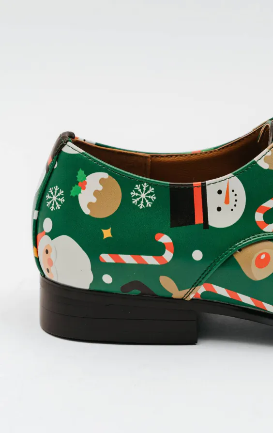 Grüne Santa & Helfer Weihnachts Schuhe - photo 4 Grüne Santa & Helfer Weihnachts Schuhe - photo 4