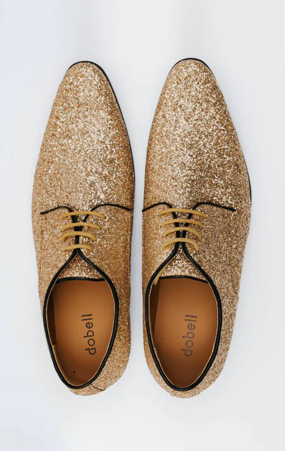 Schuhe, Gold, Glitzer - photo 2 Schuhe, Gold, Glitzer - photo 2
