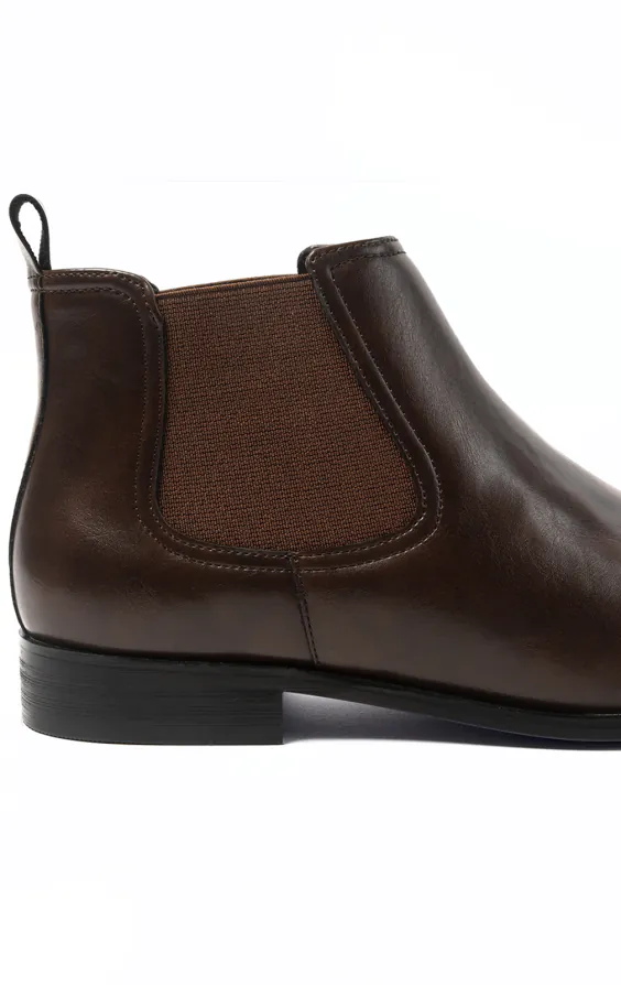 Dunkelbraune Chelsea Stiefel - photo 4