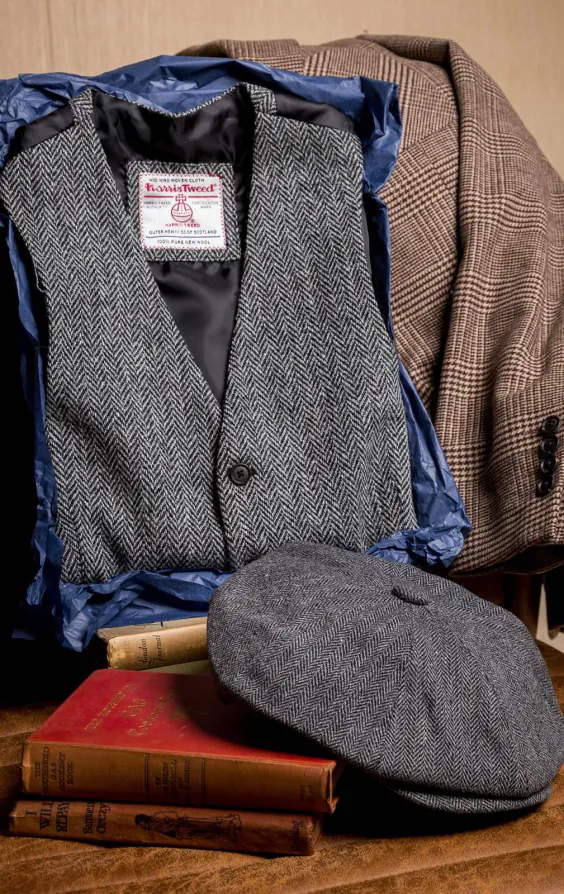 Graues Tweed Heritage Set