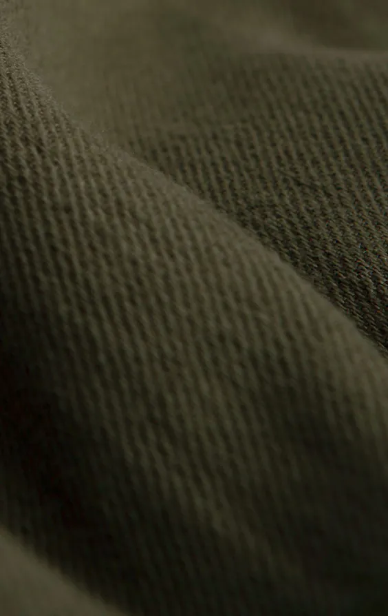 Grün Safari-Jacke aus Leinen-Twill - photo 8