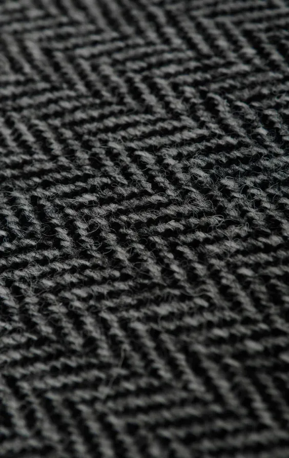 Harris Tweed Jackett, Grau, Fischgrätenmuster - photo 7 Harris Tweed Jackett, Grau, Fischgrätenmuster - photo 7