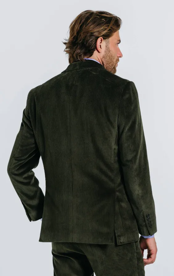 Grüner Cordjacke, Zweireihig - photo 1 Grüner Cordjacke, Zweireihig - photo 1