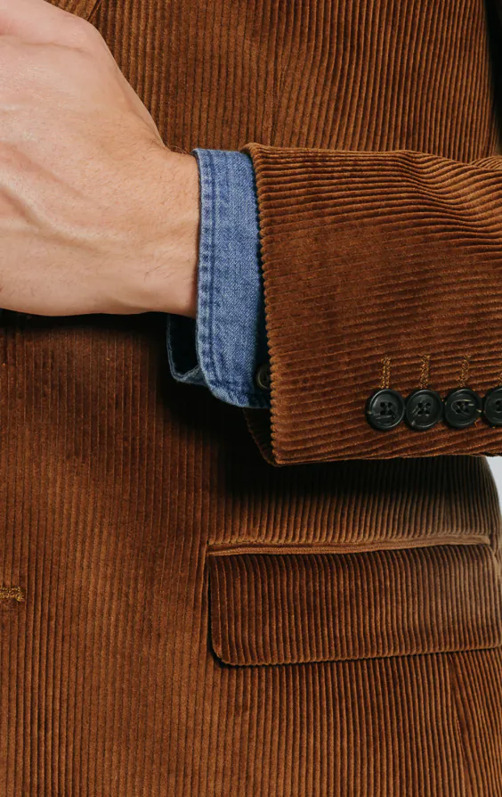 Mittelbraun Cordjacke - photo 2 Mittelbraun Cordjacke - photo 2