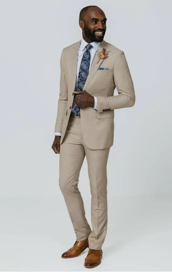 Stone Sharkskin Slim Fit Anzug Jackett - photo 1 Stone Sharkskin Slim Fit Anzug Jackett - photo 1