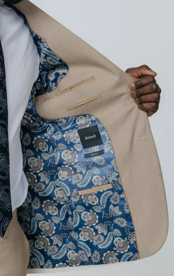 Stone Sharkskin Slim Fit Anzug Jackett - photo 4 Stone Sharkskin Slim Fit Anzug Jackett - photo 4