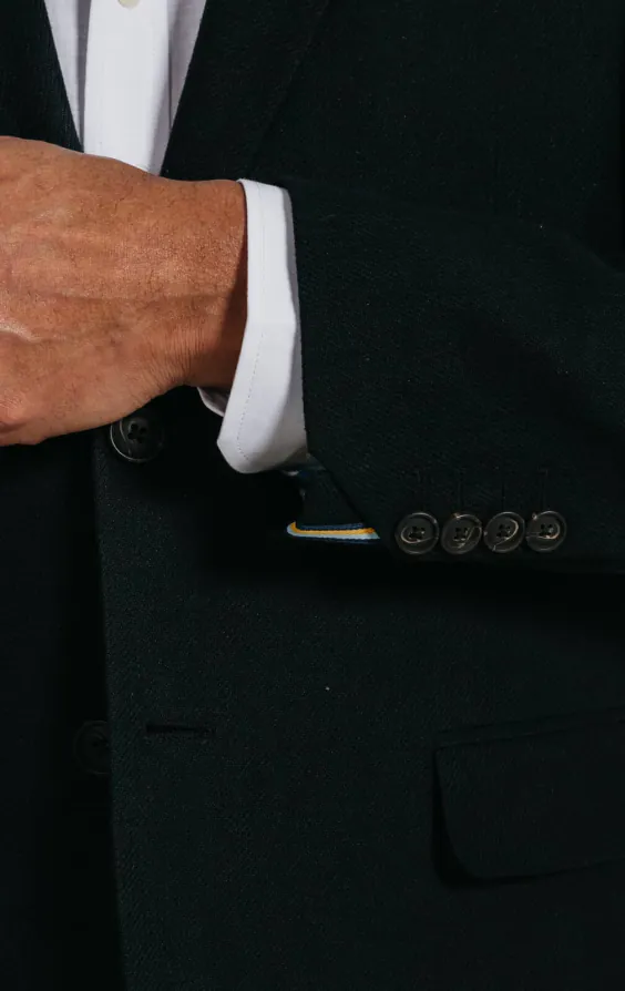 Schwarzes Anzug aus Leinen-Twill - photo 2 Schwarzes Anzug aus Leinen-Twill - photo 2