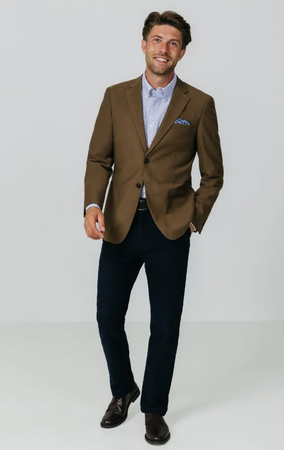 Taupe Moleskin Jacke - photo 1 Taupe Moleskin Jacke - photo 1