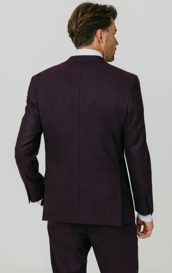 Brombeer Twill Anzug - photo 5 Brombeer Twill Anzug - photo 5