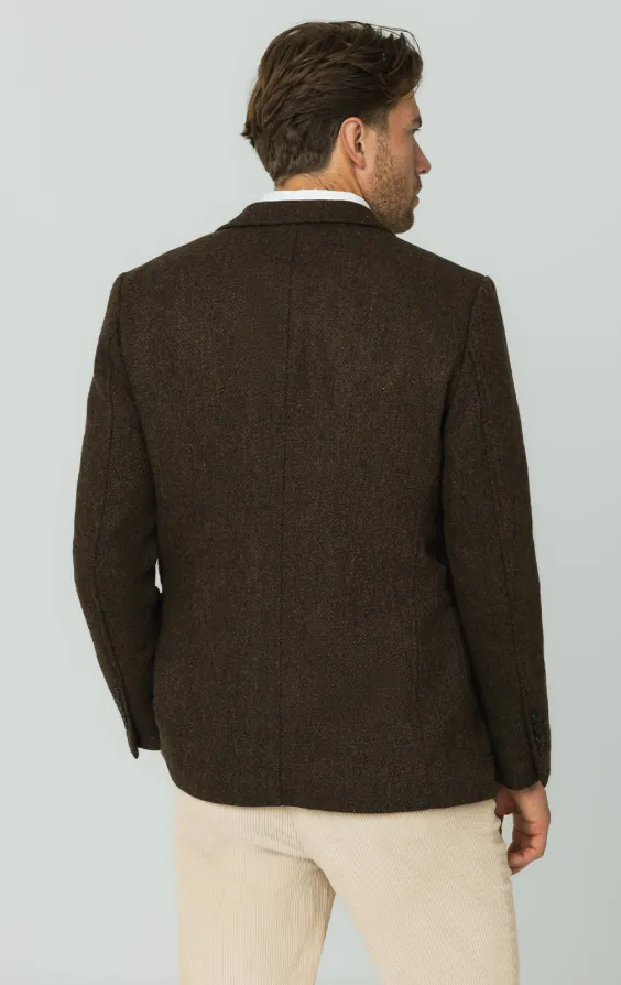 Braune Barleycorn Tweed Jackett - photo 5 Braune Barleycorn Tweed Jackett - photo 5