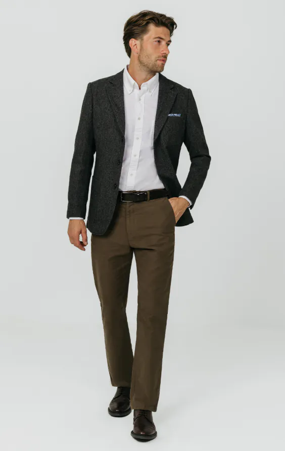 Graue Barleycorn Tweed Jackett - photo 1 Graue Barleycorn Tweed Jackett - photo 1