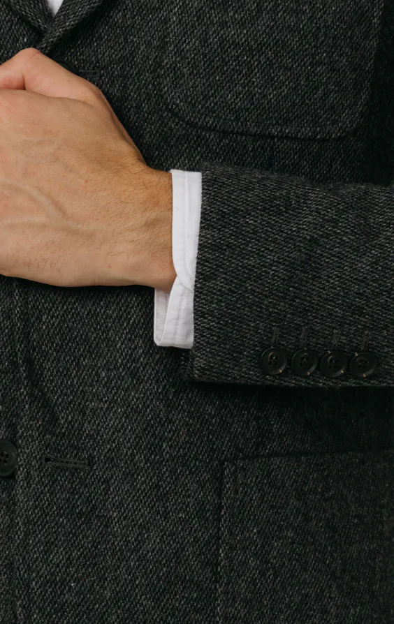 Graue Barleycorn Tweed Jackett - photo 2 Graue Barleycorn Tweed Jackett - photo 2