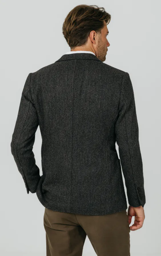 Graue Barleycorn Tweed Jackett - photo 5 Graue Barleycorn Tweed Jackett - photo 5