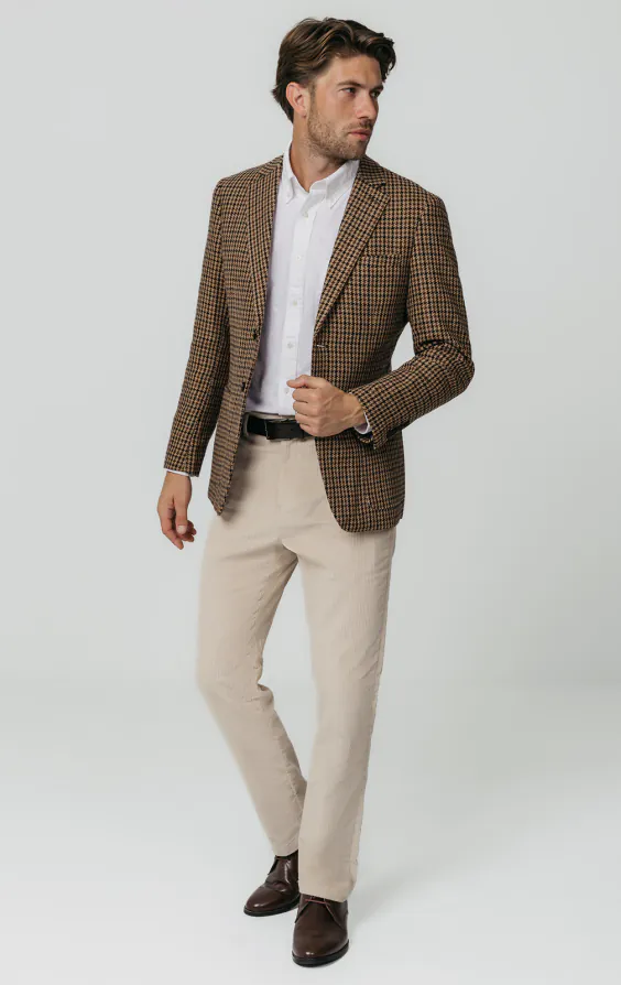 Braune Hahnentritt Tweed Jackett - photo 1 Braune Hahnentritt Tweed Jackett - photo 1
