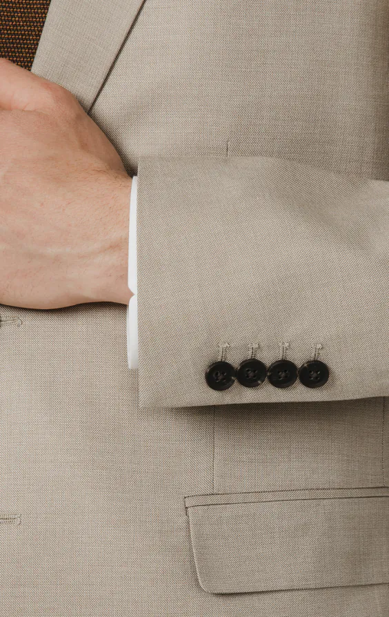 Stone Sharkskin Anzug - photo 2