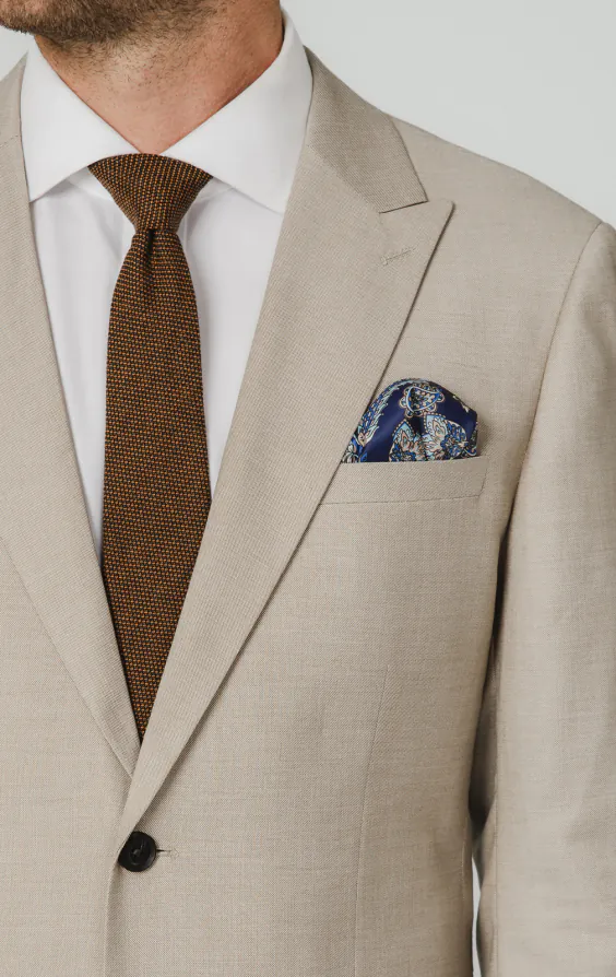 Stone Sharkskin Anzug - photo 3