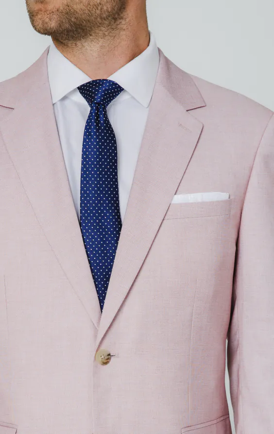 Rosa Sharkskin Anzug Jackett - photo 3 Rosa Sharkskin Anzug Jackett - photo 3
