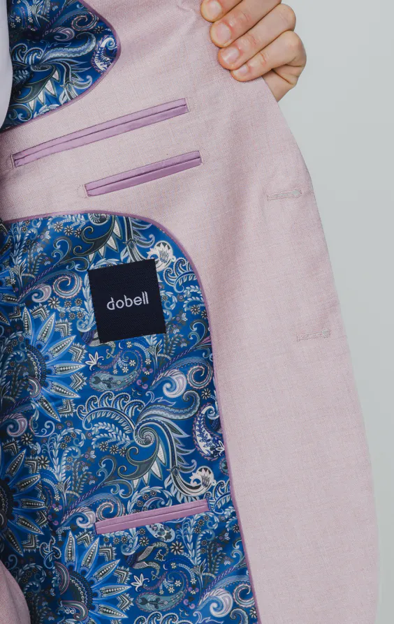 Rosa Sharkskin Anzug Jackett - photo 4 Rosa Sharkskin Anzug Jackett - photo 4