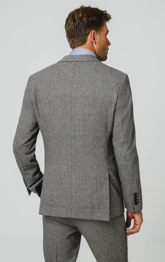 Grau Twill Tweed Anzug - photo 5 Grau Twill Tweed Anzug - photo 5