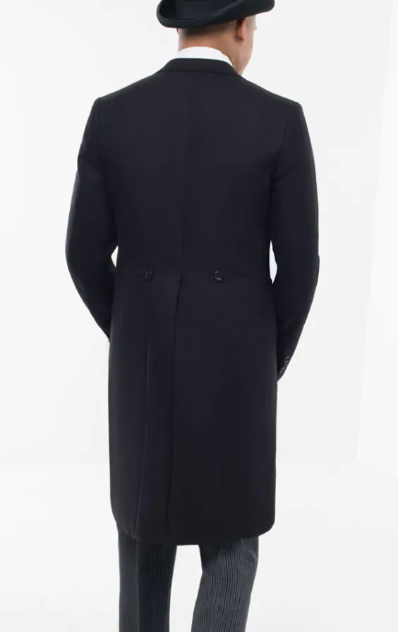Cut-Jacke, schwarz, Fischgrätenmuster - photo 1 Cut-Jacke, schwarz, Fischgrätenmuster - photo 1