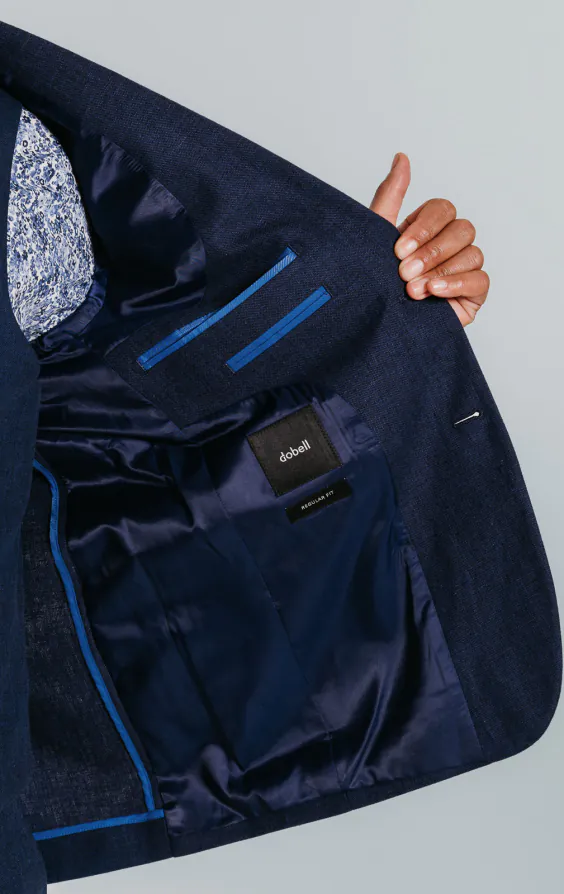 Leinen Blazer, Marineblau - photo 4 Leinen Blazer, Marineblau - photo 4
