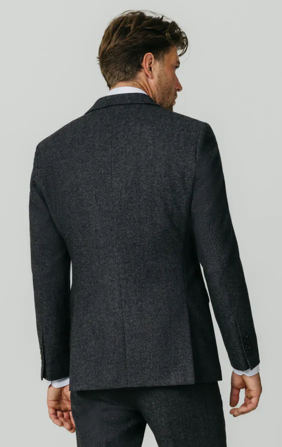 Donegal Tweed Anzug, Grau, 3-Teilig - photo 5 Donegal Tweed Anzug, Grau, 3-Teilig - photo 5