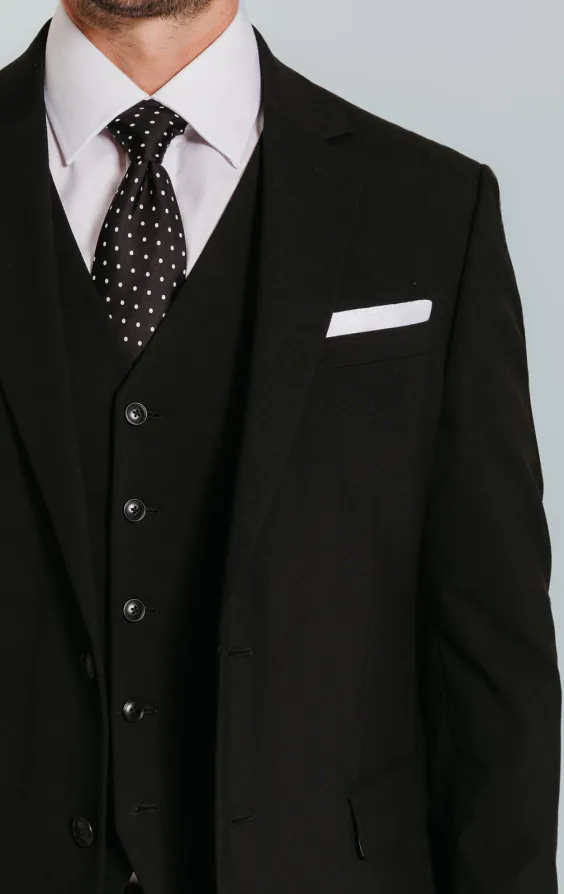 Anzug Jackett, Schwarz, Slim-Fit - photo 3 Anzug Jackett, Schwarz, Slim-Fit - photo 3