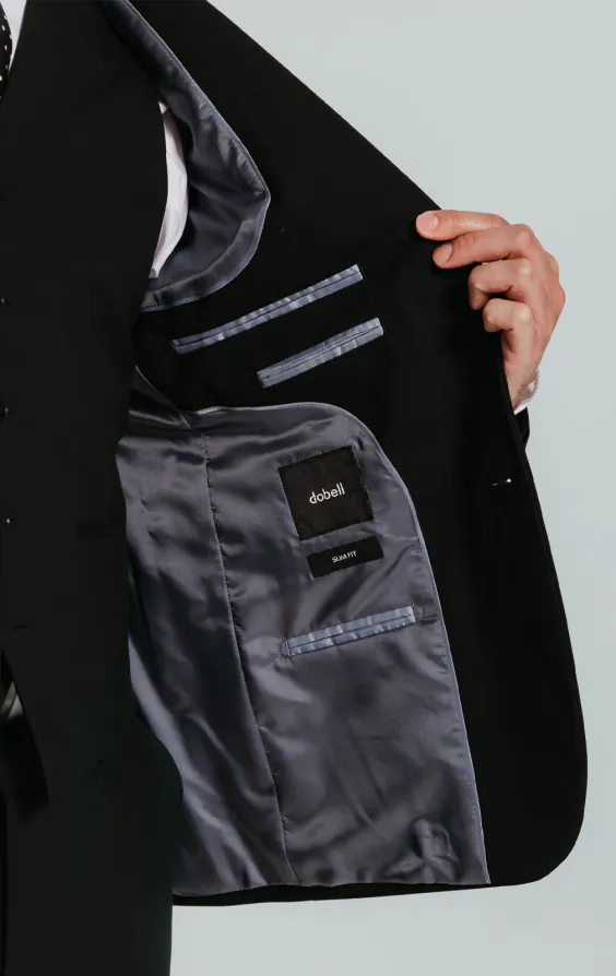 Anzug Jackett, Schwarz, Slim-Fit - photo 4 Anzug Jackett, Schwarz, Slim-Fit - photo 4
