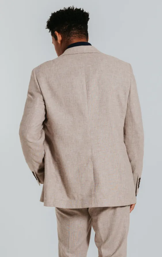 Leinen Blazer, Sandfarben, Slim-Fit - photo 1 Leinen Blazer, Sandfarben, Slim-Fit - photo 1
