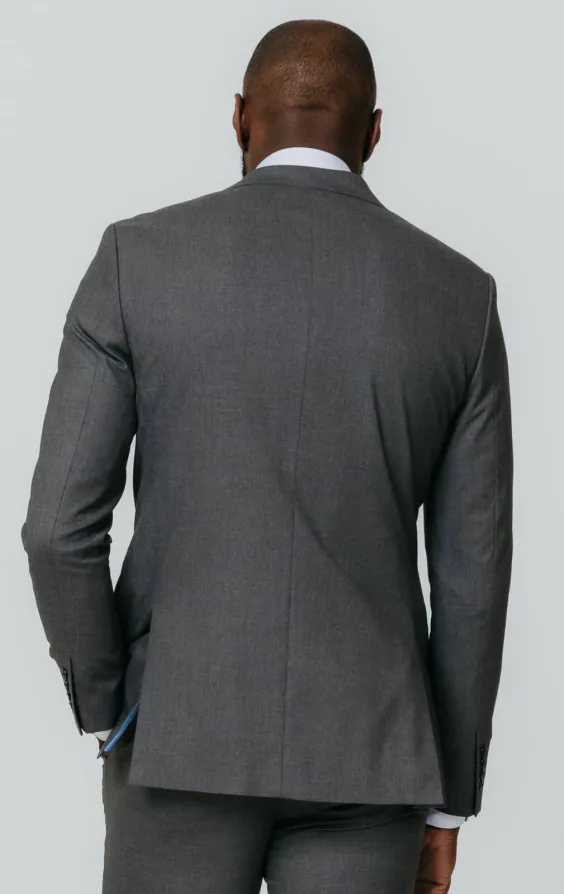 Grau Slim-Fit Anzug Jackett - photo 5 Grau Slim-Fit Anzug Jackett - photo 5