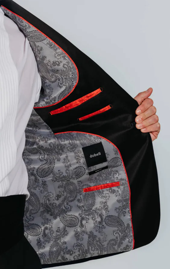 Jackett, Slim-Fit, Marineblau, Samt - photo 4 Jackett, Slim-Fit, Marineblau, Samt - photo 4