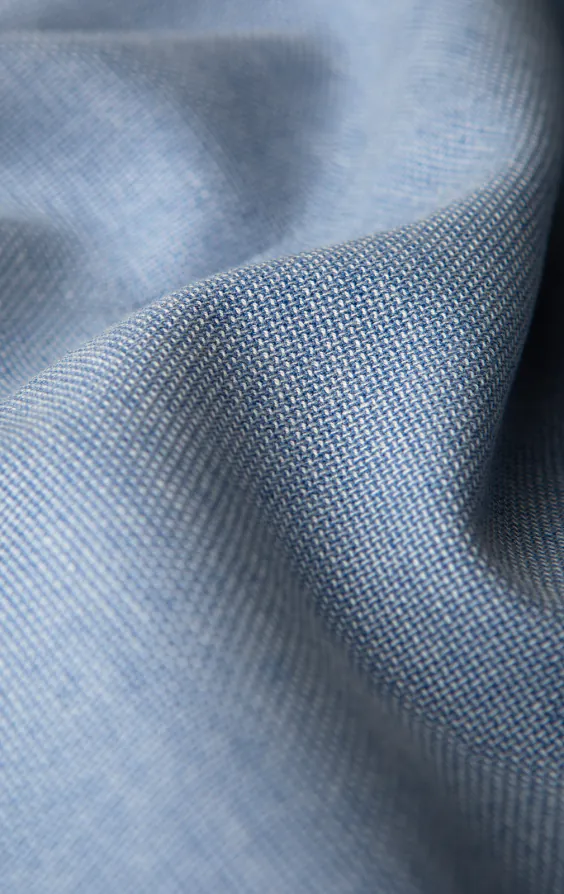 Hellblaue Hopsack-Anzug Hose - photo 3 Hellblaue Hopsack-Anzug Hose - photo 3