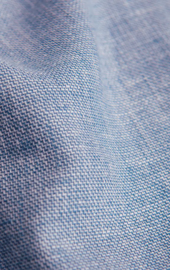 Leinen Weste, Hellblau - photo 3 Leinen Weste, Hellblau - photo 3