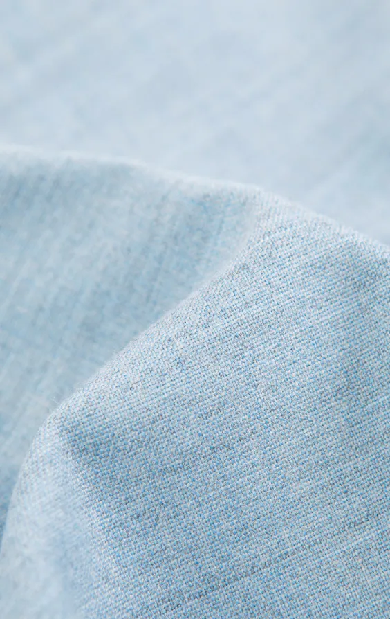 Hellblaue Zweireiher-Weste - photo 3