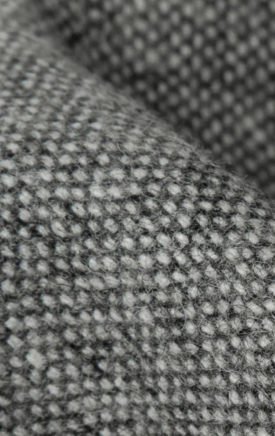 Hellgrau Donegal Tweed Weste - photo 3