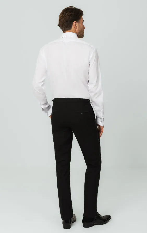 Smokinghemd, schlichte Hemdbrust, Slimfit, 100% baumwolle - photo 4