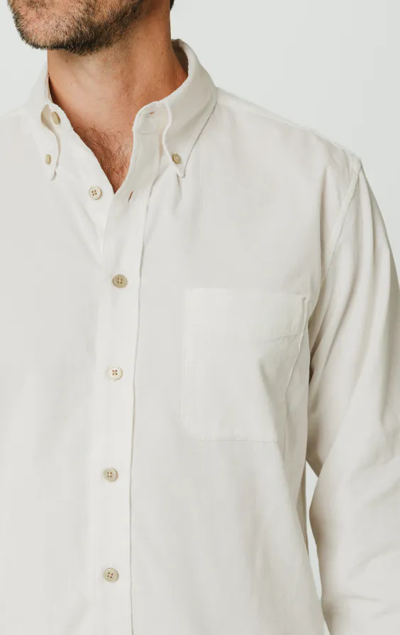 Naturweiß Cordhemd - photo 2 Naturweiß Cordhemd - photo 2
