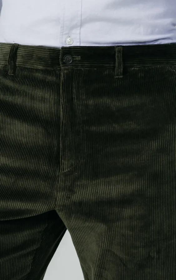 Grüne Cord-Lässig-Hose - photo 2