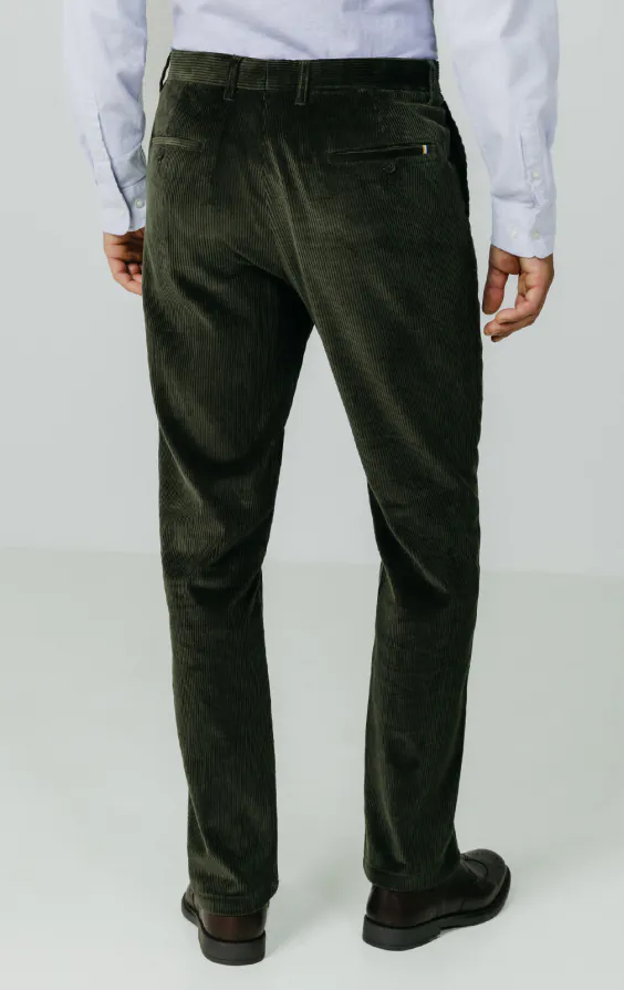 Grüne Cord-Lässig-Hose - photo 3