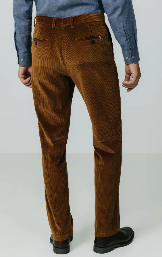 Mittelbraun Cord-Lässig-Hose - photo 2