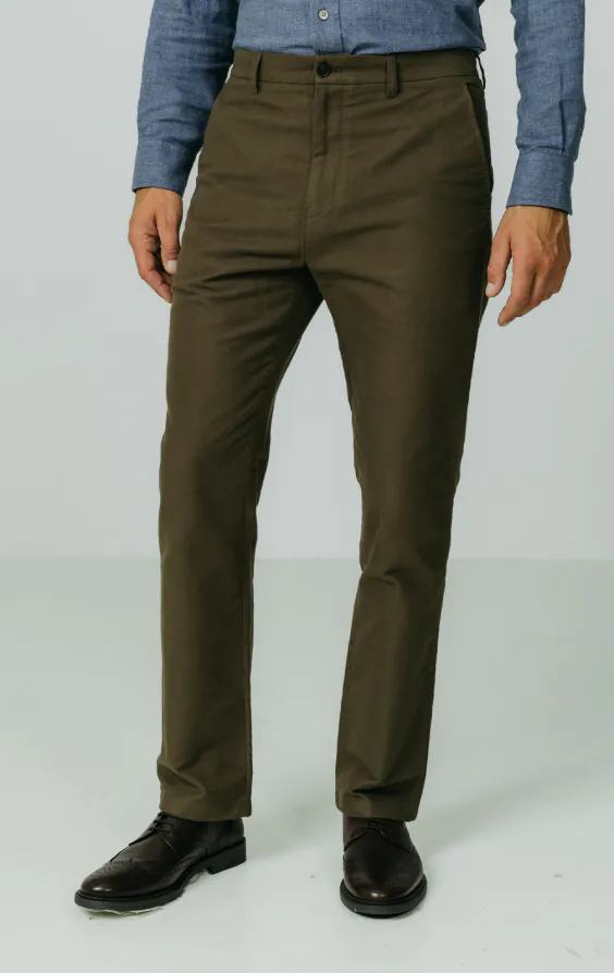 Olive Moleskin Hose Olive Moleskin Hose